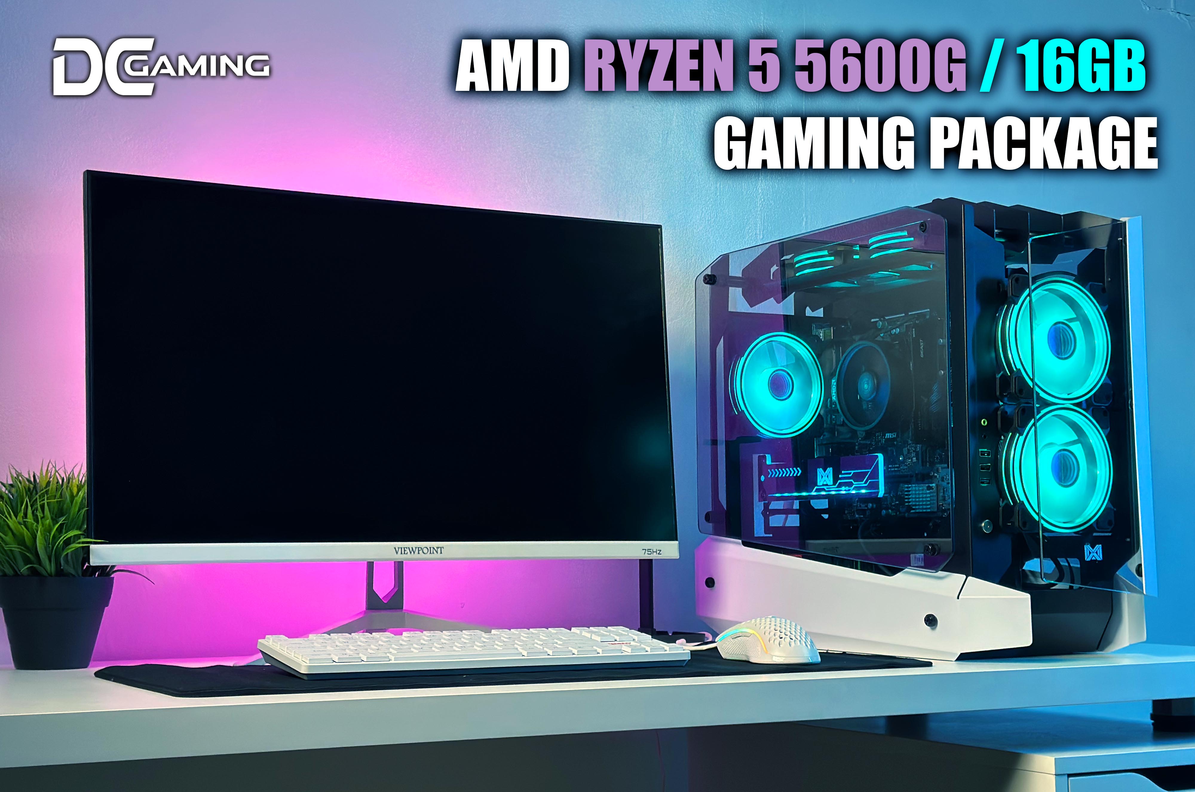AMD Ryzen 5 5600G White Robot | DESKTOP PACKAGE | Best Seller